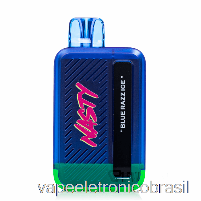 Vape Recarregável Nasty Bar Dx8.5i 8500 Descartável Azul Razz Ice